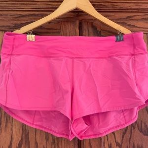 Lululemon 2.5” speed up low-rise lined shorts